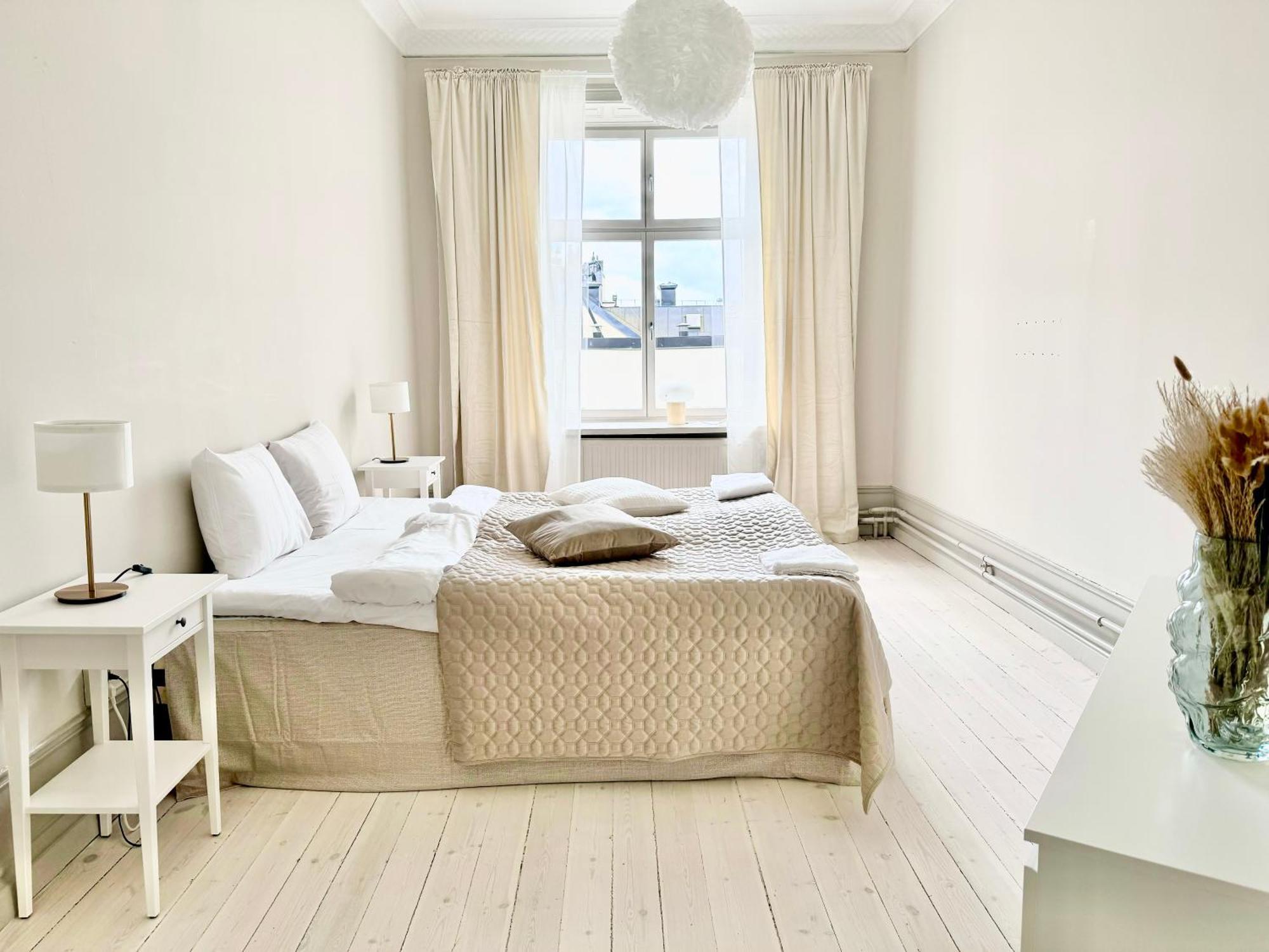 Ferienwohnung Laegenhet Med Fantastiskt Laege Stockholm Exterior foto